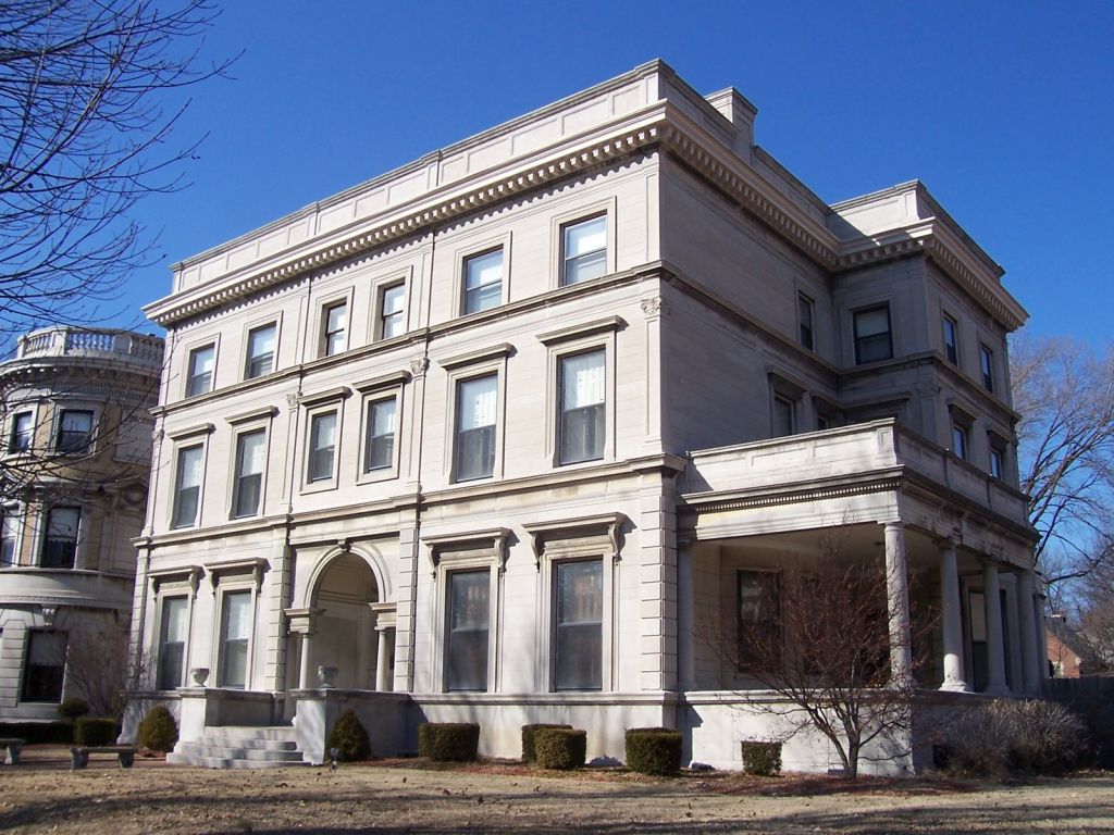 Two Mansions on Lindell St Louis Patina