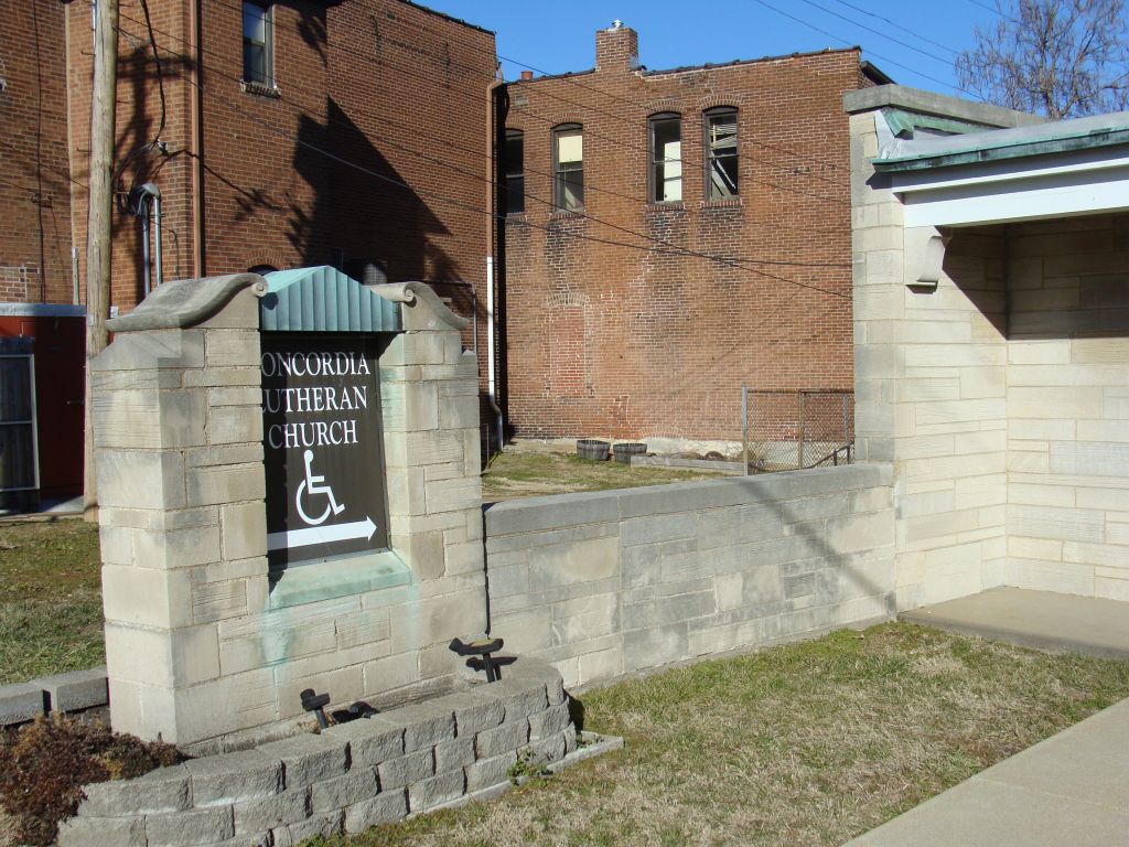 Concordia Lutheran Church, Maplewood St Louis Patina