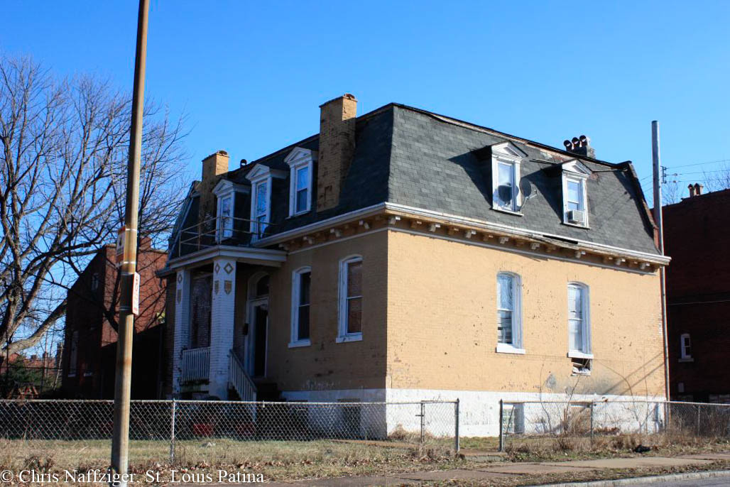 The Mystery House, Benton Park West St Louis Patina