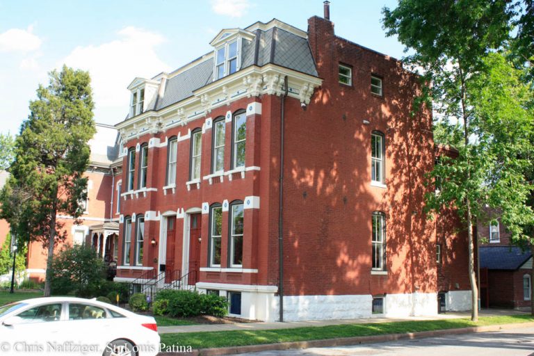 Second Empire Houses, Compton Heights and Compton Hill St Louis Patina