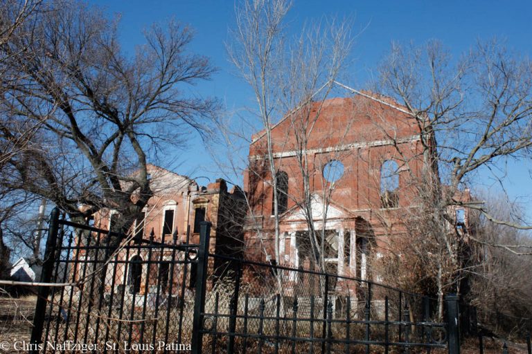 Clemens Mansion, MidJanuary Before Demolition St Louis Patina