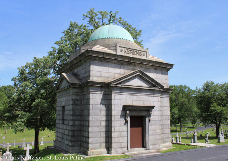 Kerens Mausoleum, Calvary Cemetery, Revisited St Louis Patina