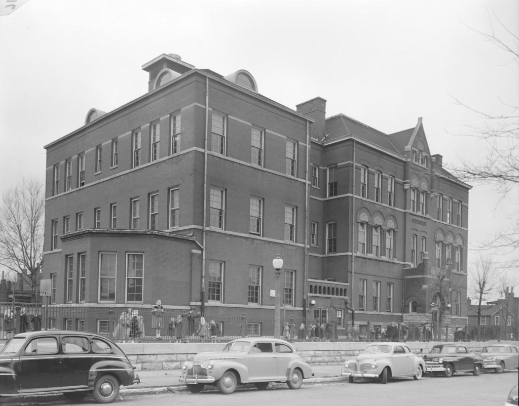 Grant School St Louis Patina